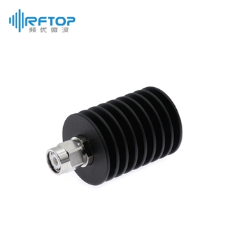 TNC公头中功率同轴负载, DC-8.5GHz, 20W, 圆形, 接头黄铜镀三元合金- RT820TM