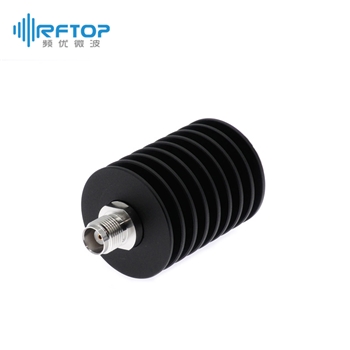 TNC母头中功率同轴负载, DC-12.4GHz, 20W, 圆形, 接头黄铜镀三元合金- RT1220TF