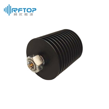 4.3-10公头同轴负载，DC-4GHz，50W，圆形，黄铜镀三元合金 - RT450PM