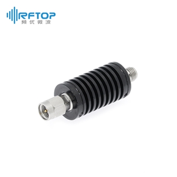 SMA同轴固定衰减器|专业型, DC-12.4GHz, 10W, 1-40dB, 双向, 公-母, 圆形, 接头不锈钢 - R12S10-XX