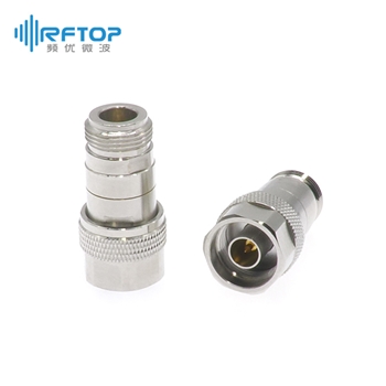 N一公一母内隔直器，9KHz-18GHz，50V，接头铜镀三元合金 - RBK18N50