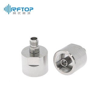 NMD1.85母 转 2.4mm母 毫米波转接器|经济型, NMD加固型, DC-50GHz, 不锈钢 - RA5017