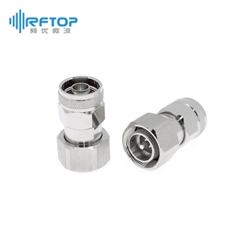 4.3-10公 转 N公 精密低互调转接器|黄铜镀三元合金，DC-6GHz - RAL06D34-2