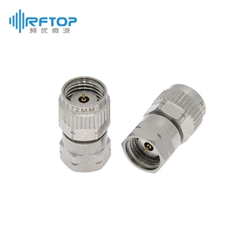 1.85mm毫米波同轴固定衰减器|普军级, DC-67GHz, 2W, 1-40dB, 双向, 公-公, 圆形, 接头不锈钢 - R672MM-XX