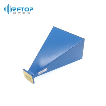 WR90(BJ100)标准增益喇叭天线|专业型, 8.2-12.5GHz, 增益20dBi, FBP100(UBR)正方形法兰- RWHA90-20