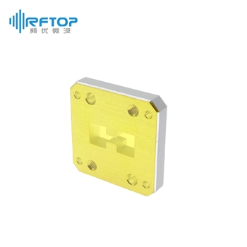 WRD650(BJ14) , 双脊1/4波定长片，6-18GHz, FPWRD650矩形法兰材料测试夹具, RWDGQL650