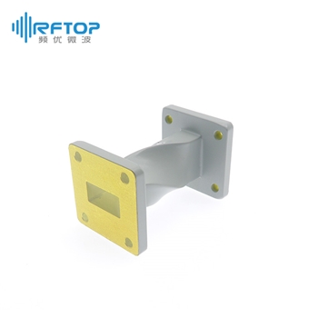 WR75(BJ120)扭波导, 9.84-15GHz, FBP120(UBR)正方形法兰- RWGT75-L