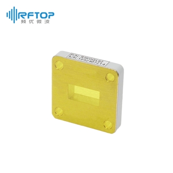 WR62(BJ140)1/4波定长片, 11.9-18GHz, FBP140(UBR)正方形法兰- RWGQL62