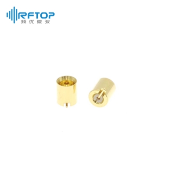 SSMP(GPPO,SMPM)公头 光孔PCB表贴焊接连接器, DC-30GHz, 尾针直径0.3mm- RC30SPMS-SSM03-GBA