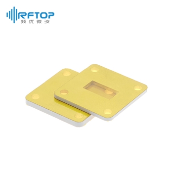 WR62(BJ140)法兰片, 11.9-18GHz, FBP140(UBR)正方形法兰- RWGF62-L