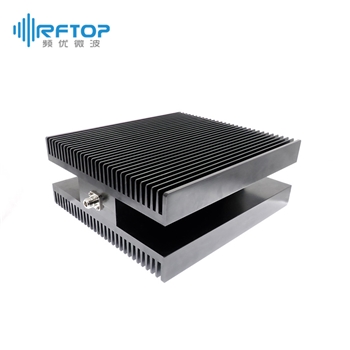 N母头大功率同轴负载, DC-1GHz, 1000W, 矩形, 接头黄铜镀三元合金- RT11000NFAE