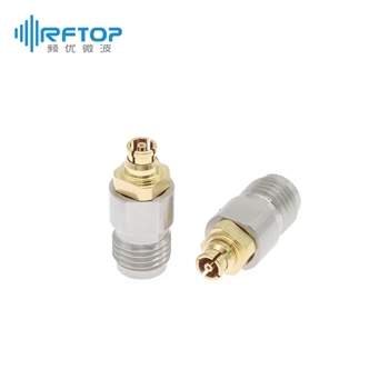 2.92mm(K,SK)母 转 SMP(GPO)母 毫米波转接器|超优级(Ultra), DC-40GHz, 不锈钢+铍铜镀金 - RA4015H