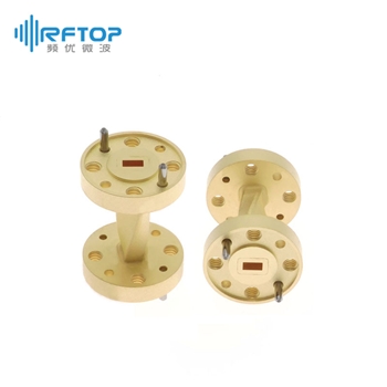 WR15(BJ620)毫米波扭波导, 50-75GHz, FUGP620圆形法兰, 铜镀金- RWGT15-L