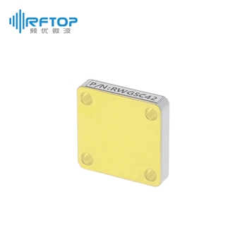 WR42(BJ220)短路块, 17.6-26.7GHz, FBP220(UBR)正方形法兰, 铜合金- RWGSC42