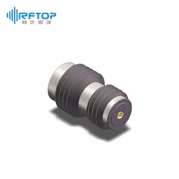 1.85mm母头穿墙毫米波金属穿墙连接器, DC-67GHz, 尾部螺纹规格M6X 0.75-6g- RC67VF-MYD02-XX