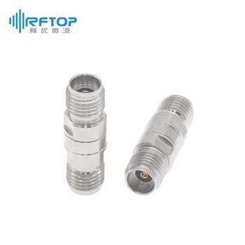 2.92mm母头 转 2.92mm母头 毫米波内隔直器, 9KHz-40GHz, 50V, 不锈钢- RBK40K50FF