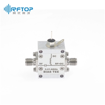 SMA母头 转 SMA母头 偏置器, 10MHz-8GHz, DC 50V，2A, 不锈钢- RBT8S50-2A