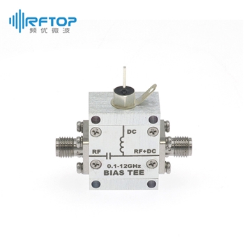 SMA母头 转 SMA母头 偏置器, 100MHz-12GHz, DC 50V，2A, 不锈钢- RBT12S50-2A
