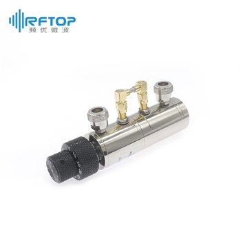 N旋转可调衰减器|经济型, DC-6GHz, 2W, 0-90dB, 1dB步进, 双向, 母头-母头, 圆形, 接头铜镀镍, 串联式- RAS6N2-90-1