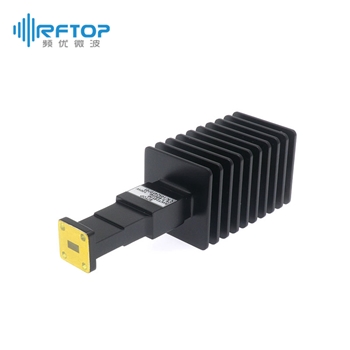 WR28(BJ320)大功率毫米波波导负载, 26.3-40GHz, 100W, FBP320(UBR)正方形法兰, 矩形, 腔体铜合金- RWT28100