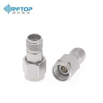2.92mm毫米波同轴固定衰减器|普军级, DC-40GHz, 2W, 1-30dB, 双向, 公头-母头, 圆形, 接头不锈钢- R402X-XX