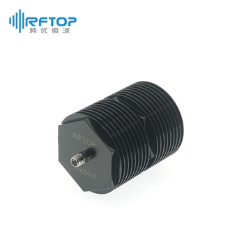 2.92mm(K,SK)中功率毫米波同轴固定衰减器|普军级, DC-40GHz, 50W, 6dB, 双向, 公头-母头, 圆形, 接头不锈钢- R4050-XX