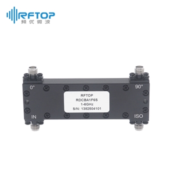 SMA 90° 3dB电桥, 1-6GHz, 50W, 不锈钢- RDCBA1F6S