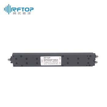 SMA一分二微带式功分器|专业型, 0.5-18GHz, 30W, 接头不锈钢- RPD05F18S2