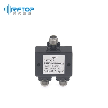 2.92mm(K,SK)一分二毫米波微带式功分器|专业型, 10-40GHz, 20W, 接头不锈钢- RPD10F40K2