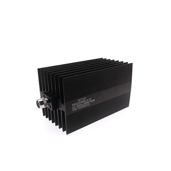 N大功率同轴固定衰减器|专业型, DC-6GHz, 200W, 10-60dB, 单向, 公头输入, 公头输出, 矩形, 接头铜镀三元合金- R6N200MMUA-XX