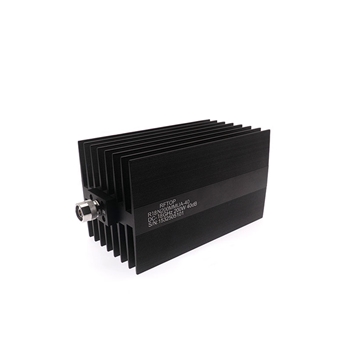 N大功率同轴固定衰减器|专业型, DC-18GHz, 200W, 10-60dB, 单向, 公头输入, 公头输出, 矩形, 接头不锈钢- R18N200MMUA-XX