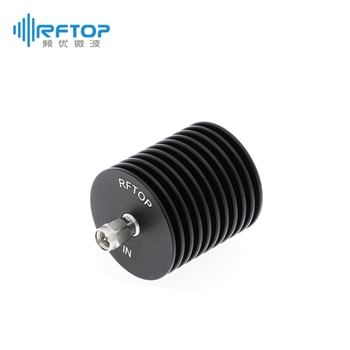 SMA中功率同轴固定衰减器|专业型, DC-26.5GHz, 20W, 1-40dB, 单向, 公头输入, 母头输出, 圆形, 接头不锈钢- R27S20-XX
