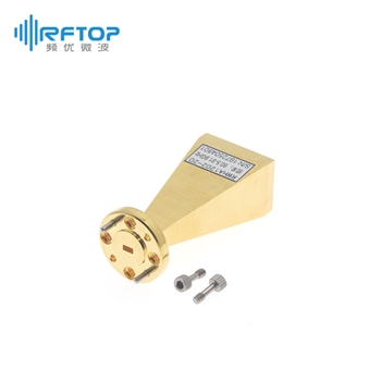 WR12(BJ740)标准增益喇叭天线|专业型, 60.5-91.9GHz, 增益20dB, FUGP740圆形法兰- RWHA1202-20