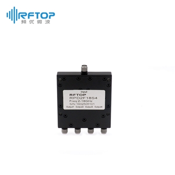 SMA一分四微带式功分器|专业型, 2-18GHz, 20W, 接头不锈钢- RPD2F18S4