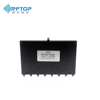 SMA一分八微带式功分器|专业型, 2-18GHz, 20W, 接头不锈钢- RPD2F18S8