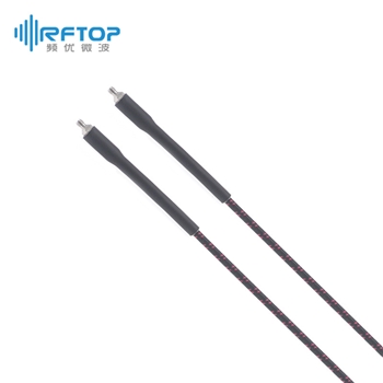 1.0mm母 转 1.0mm母 毫米波高性能铠装测试电缆组件|精密型, 带铠甲, DC-110GHz, 配接RCA146电缆/RCP400B铠甲 , 线径4mm- RCP400B-WFWF-L
