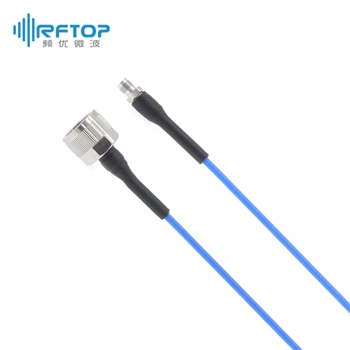 N公 转 2.4mm母 高性能测试电缆组件|超优级(Ultra), 稳相, DC-18GHz, 配接RCT360电缆, 线径3.6mm - RCT360-NMUF-L