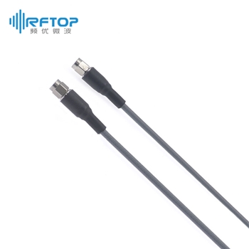 SMA公 转 SMA公 超低损稳相电缆组件|精密型, 低损耗, DC-26.5GHz, 配接RCA400电缆, 线径4mm- RCA400-SMSM-L