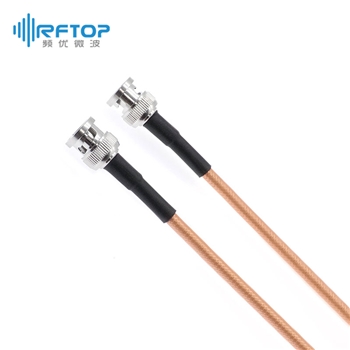 BNC公 转 BNC公 军标系列电缆组件|精密型, DC-6GHz, 配接RCG142电缆, 线径4.95mm - RCG142-BMBM-L