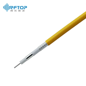 RCT500高性能测试电缆, DC-26.5GHz, 线径4.6mm, 黄色FEP, 精密型, 稳相 - RCT500