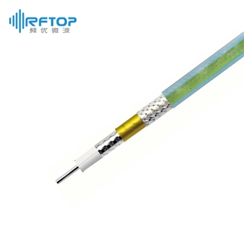 RCB930大功率稳相电缆, DC-12.4GHz, 线径9.3mm, 浅蓝色FEP, 精密型, 大功率 - RCB930