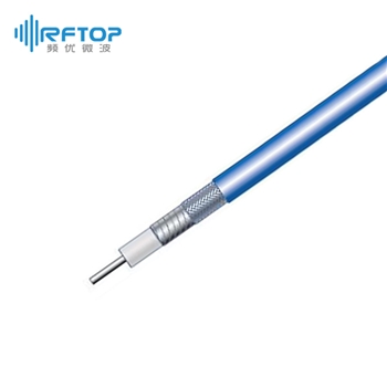 RCE520经济型超柔电缆, DC-26.5GHz, 线径5.2mm, 蓝色FEP, 经济型, 超柔 - RCE520