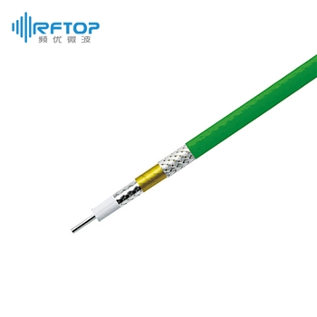 RCD047高强稳相电缆, DC-109GHz, 线径1.8mm, 绿色FEP, 精密型, 稳相 - RCD047
