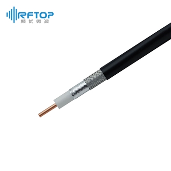 RCM100经济型低损电缆, DC-8GHz, 线径2.79mm, 黑色PE, 经济型, 低损耗 - RCM100