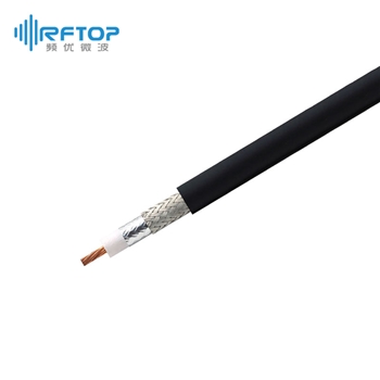 RCM240UF经济型低损电缆, DC-8GHz, 线径6.1mm, 黑色TPE, 经济型, 低损耗 - RCM240UF