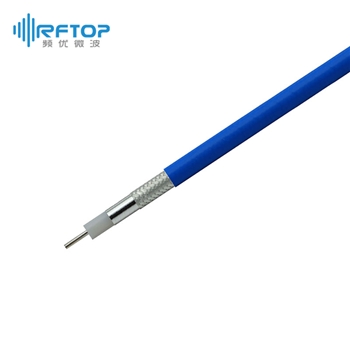 RCQ160柔性互联电缆, DC-110GHz, 线径1.6mm, 蓝色FEP, 精密型 - RCQ160