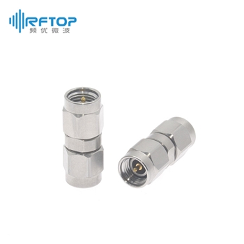 3.5mm公 转 3.5mm公 毫米波转接器|普军级, DC-34GHz, 不锈钢 - RA3402H