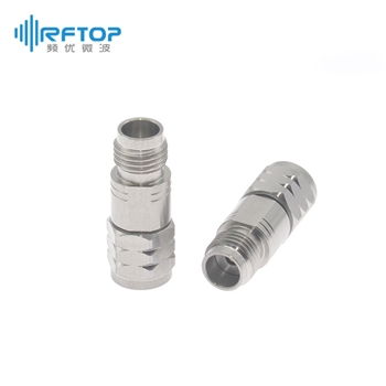 1.85mm母 转 1.85mm公 毫米波转接器|普军级, DC-67GHz, 不锈钢 - RA6703H