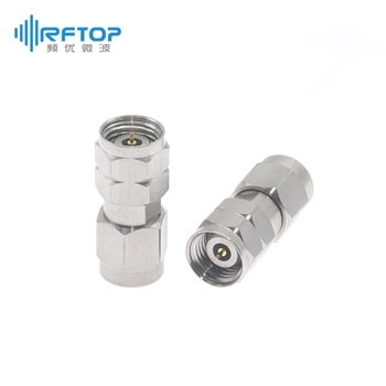2.4mm公 转 2.92mm(K,SK)公 毫米波转接器|超优级(Ultra), DC-40GHz, 不锈钢 - RA4006H