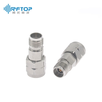 2.4mm公 转 2.92mm(K,SK)母 毫米波转接器|超优级(Ultra), DC-40GHz, 不锈钢 - RA4005H